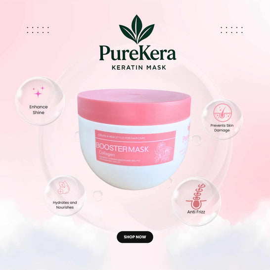 Pure Kera Booster Mask: The Ultimate Hair Revitalizer Now Available at Vibrante Salon